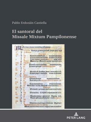 cover image of El santoral del Missale Mixtum Pampilonense